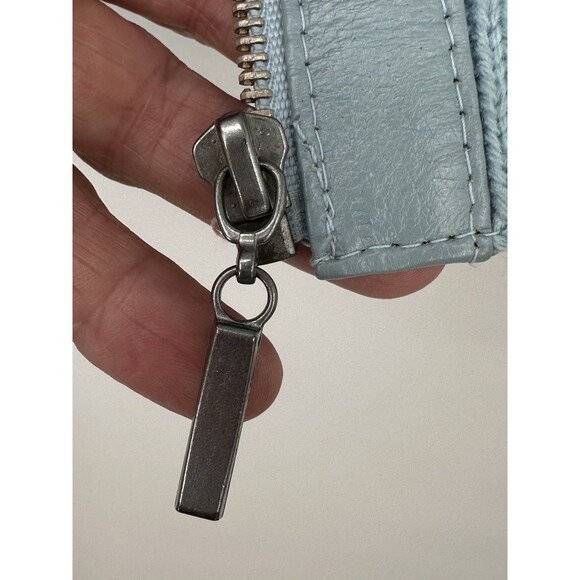 Vintage Y2K CHEBELLO  Rabbit Fur Leather Trim Zip Up Sweater Size M  NWT$179‎ - Picture 8 of 17